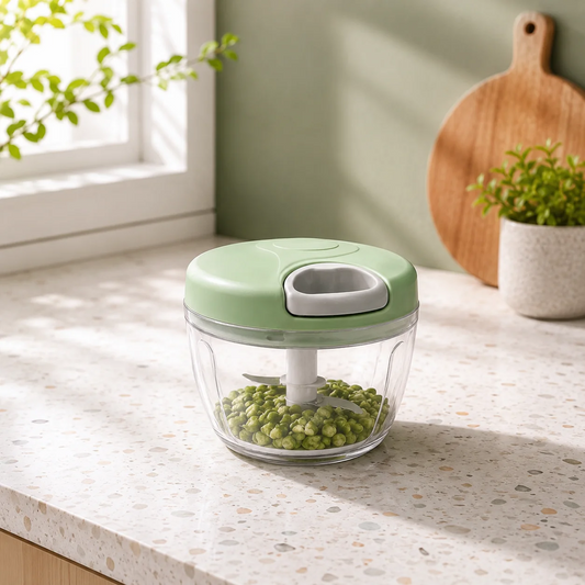 1Pc EOTIA Manual Food Chopper 500ml HandβPull Vegetable & Fruit Dicer
