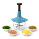 Manual Kitchen Hand Chopper 1.5L / 2L Push‑Down Vegetable & Fruit Dicer