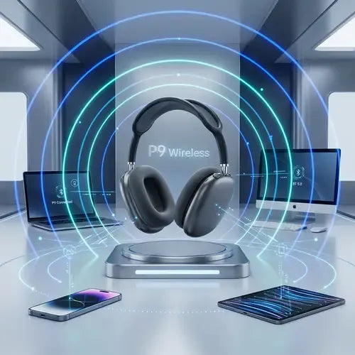 P9 Wireless On-Ear Stereo Earphones