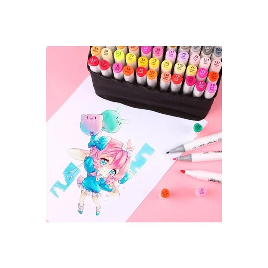 Lanke Alcohol Markers Colors Dual Tip Art Markers