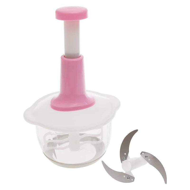 Manual Kitchen Hand Chopper 1.5L / 2L Push‑Down Vegetable & Fruit Dicer
